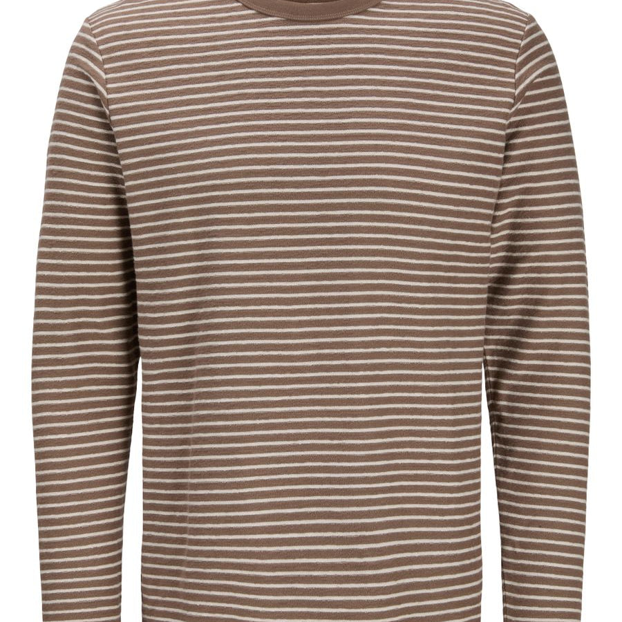 JPRBLUNATHAN STRIPED LS TEE