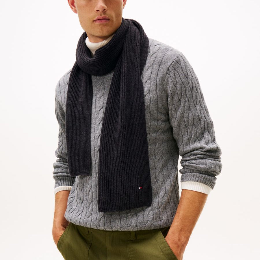 TH FLAG PIMA COTTON CASH SCARF