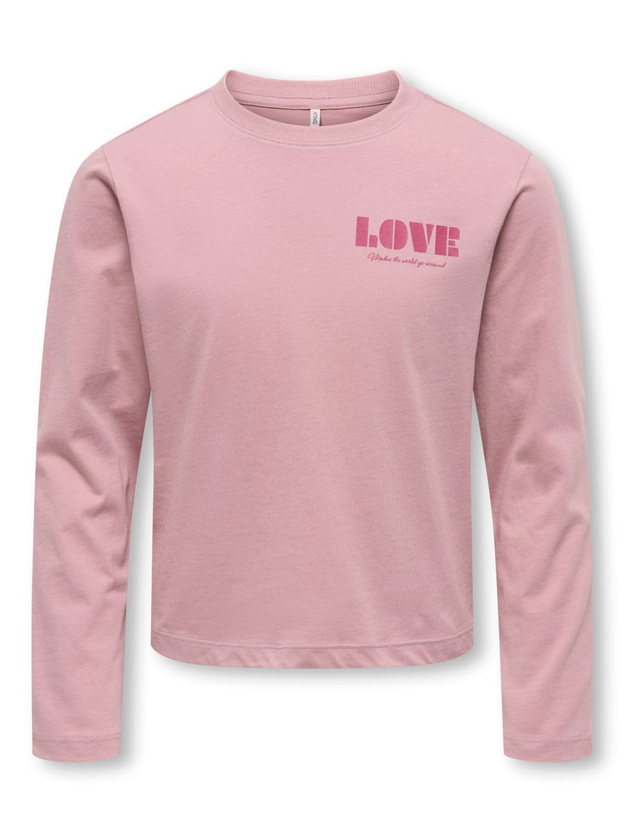 KOGMILO L/S PRINT TOP BF JRS