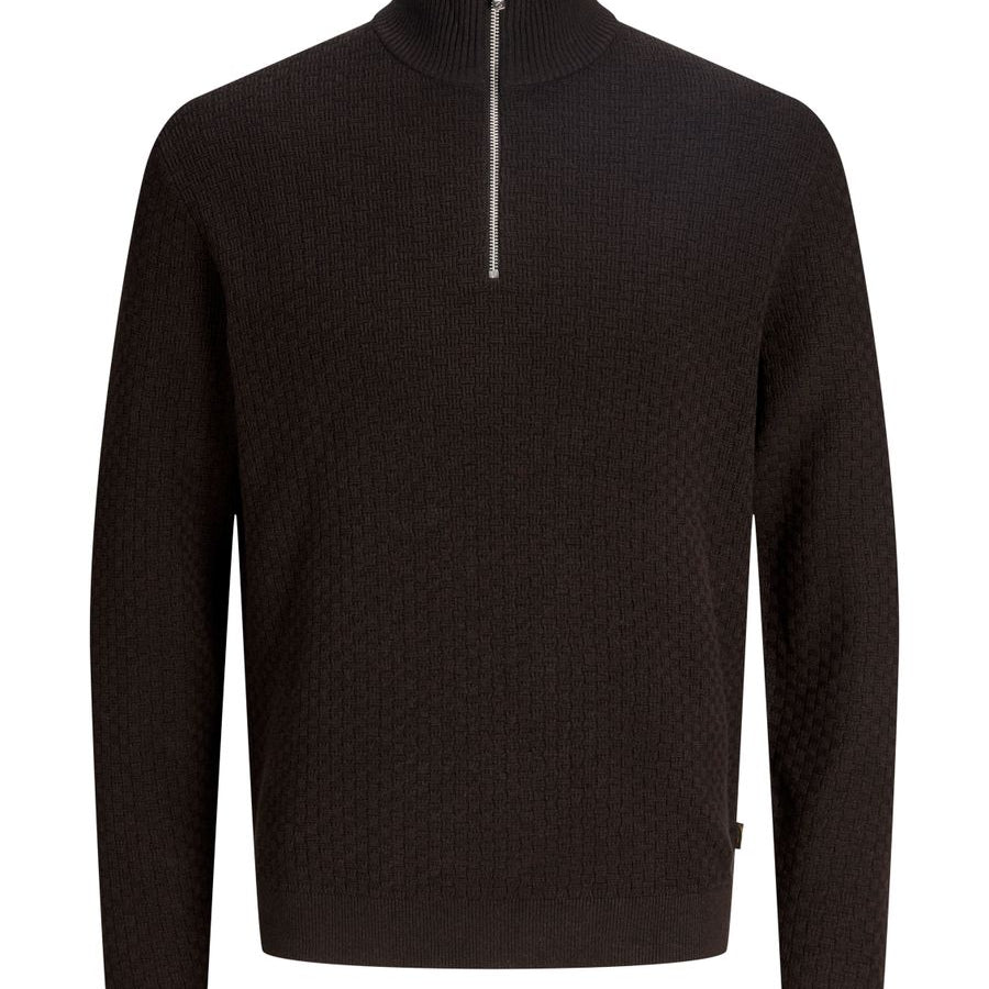 JPRBLUSTANLEY KNIT HALF ZIP BF