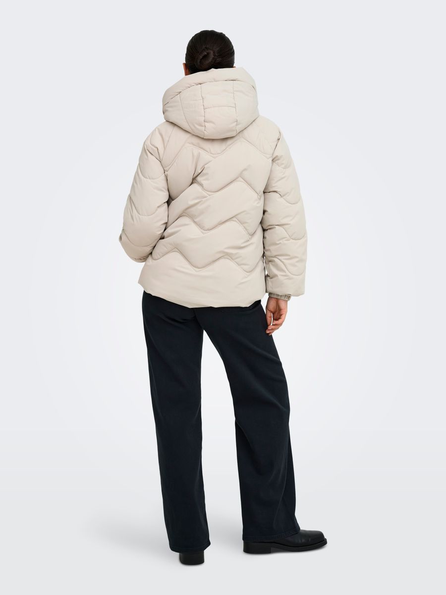 JDYPOWER SHORT HOOD PUFFER OTW HAB