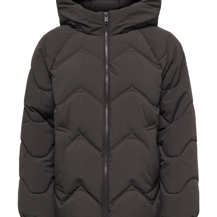JDYPOWER SHORT HOOD PUFFER OTW HAB