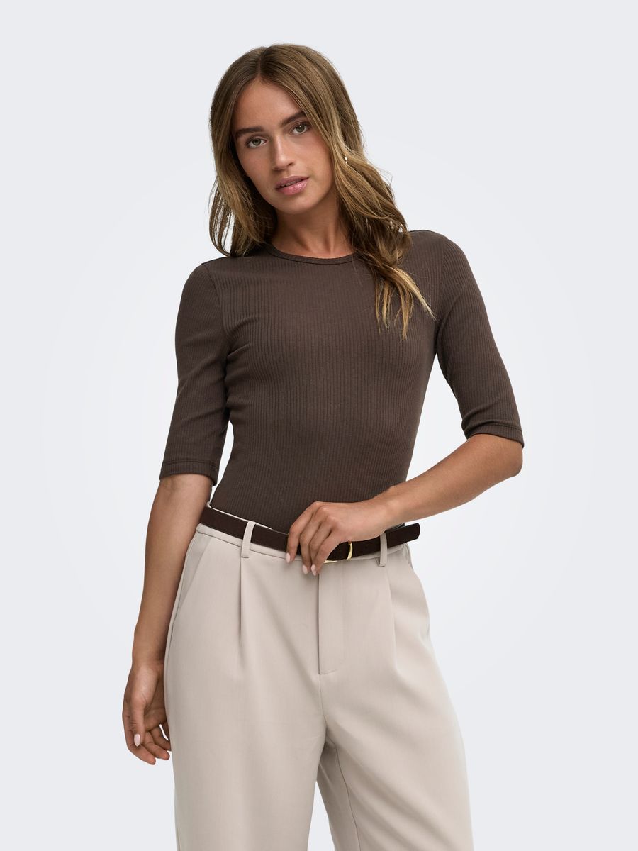 JDYRENO 2/4 O NECK TOP JRS DIA