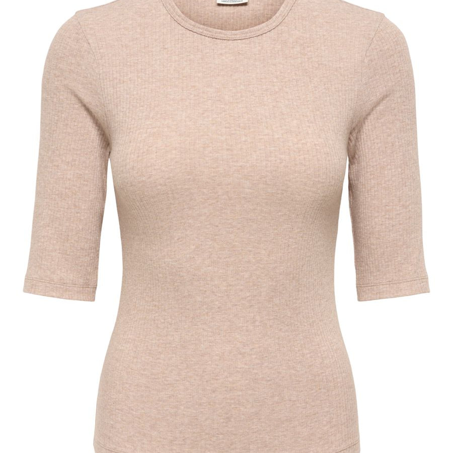 JDYRENO 2/4 O NECK TOP JRS DIA