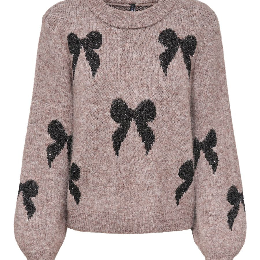 ONLDOFFA LS O-NECK GLITTER KNT