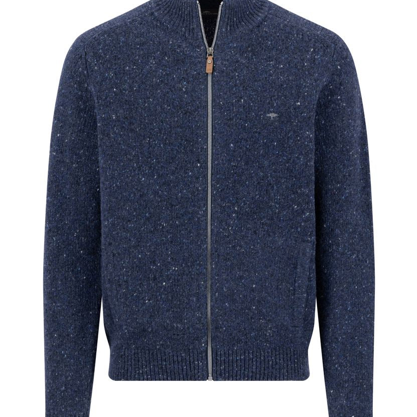 Zip Cardigan. Donegal*RWS