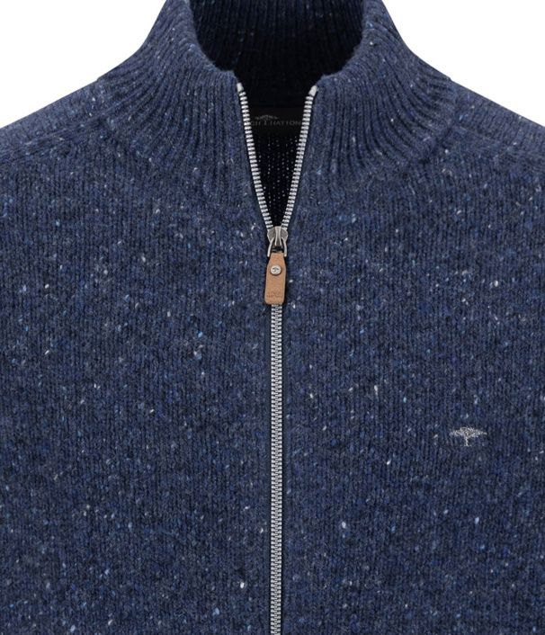 Zip Cardigan. Donegal*RWS