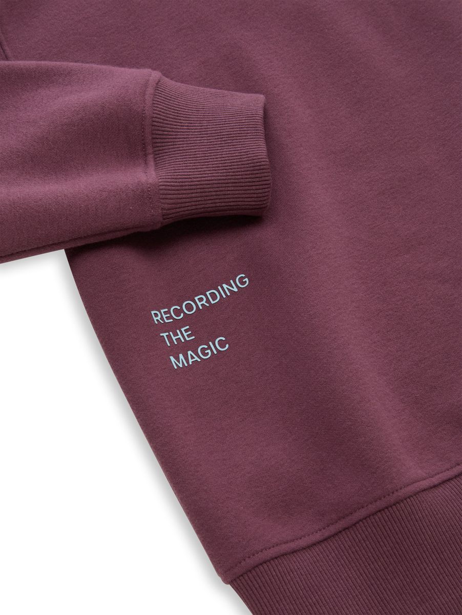 Oversize Sweatshirt mit Rückenprint