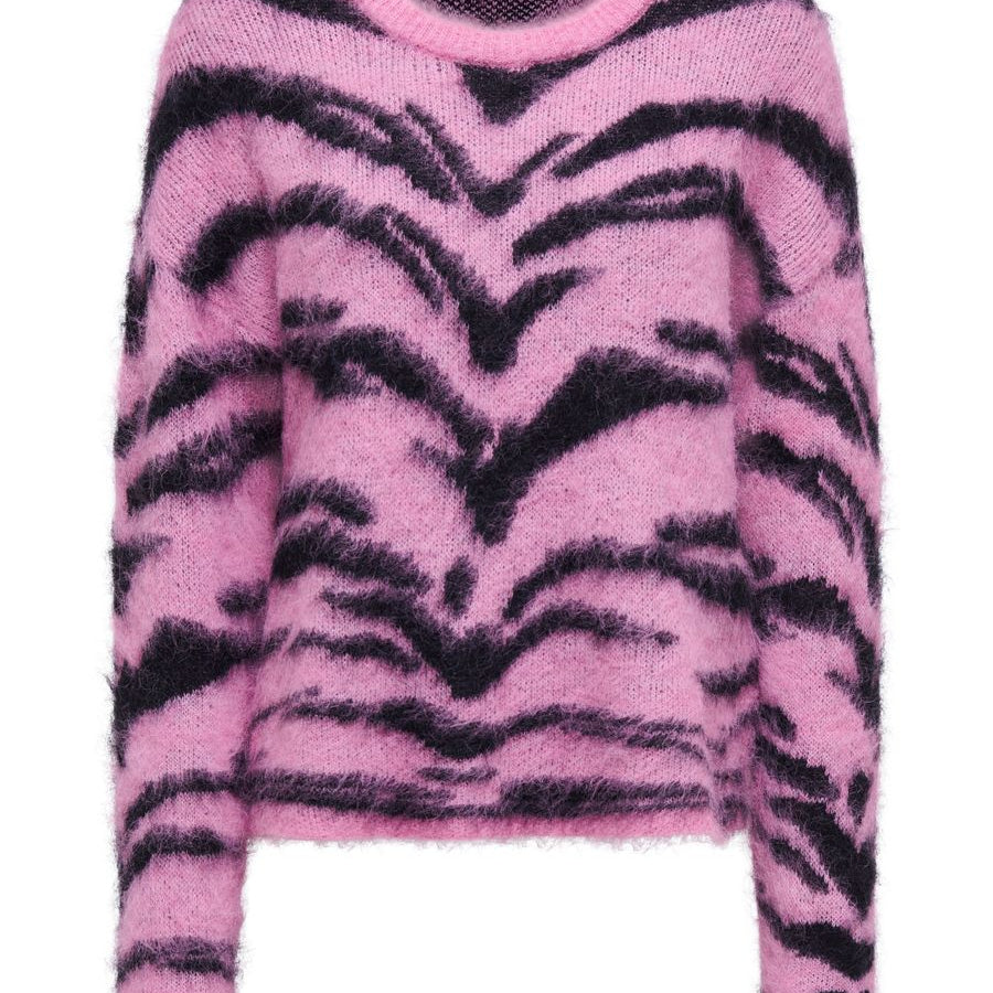 JDYCECILIE L/S ON ANIMAL PULLOVER KNT
