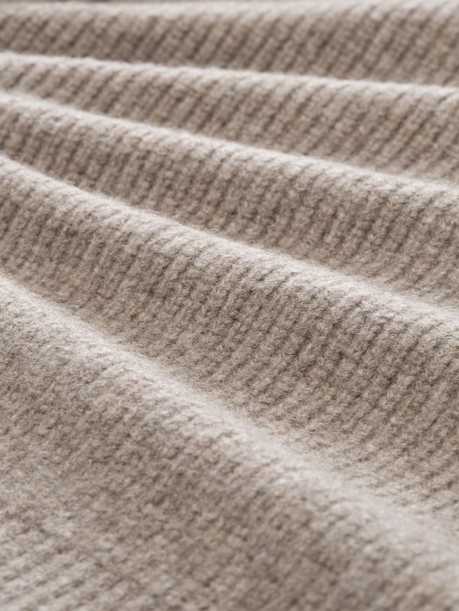 Strickjacke mit Wollanteil
