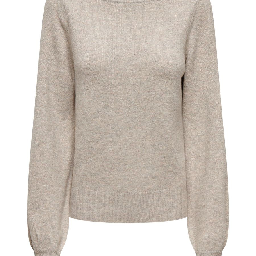 JDYRUE GLITTER L/S BOAT PULLOVE KNT NOOS