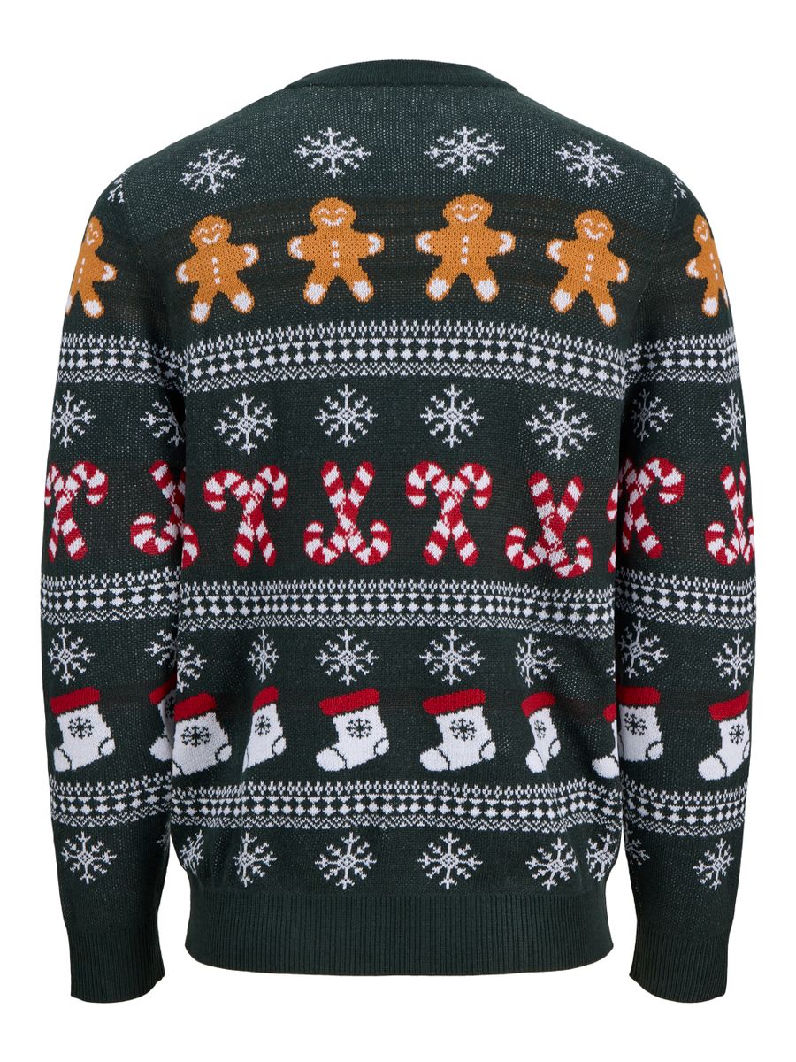 JJXMAS SANTA KNIT CREW NECK
