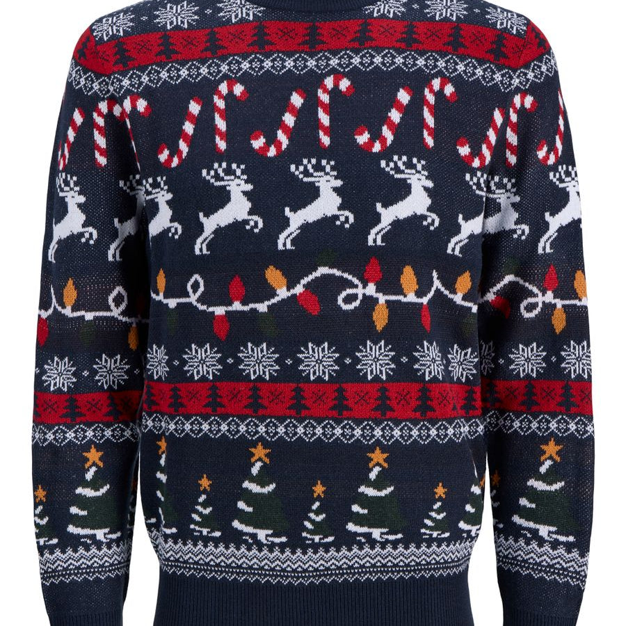 JJXMAS SANTA KNIT CREW NECK