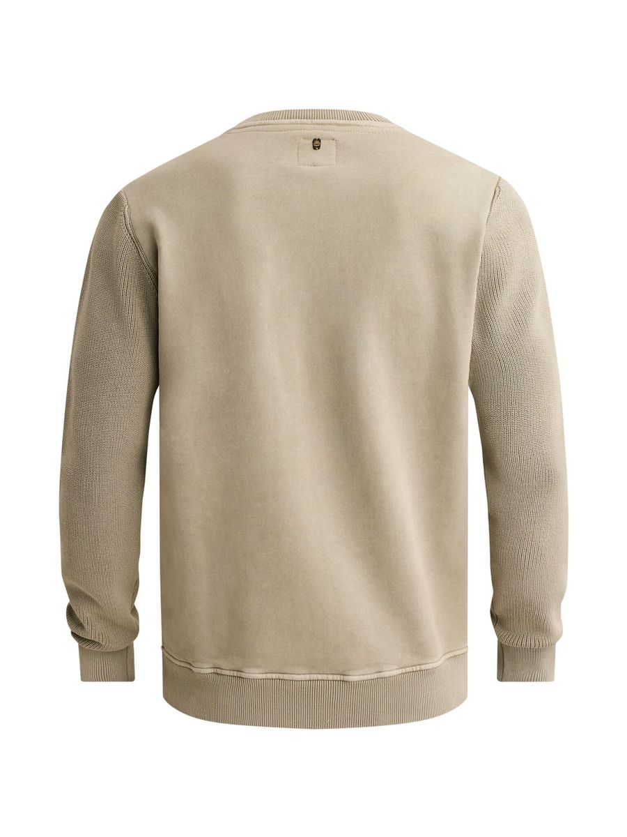 sweat knit combination