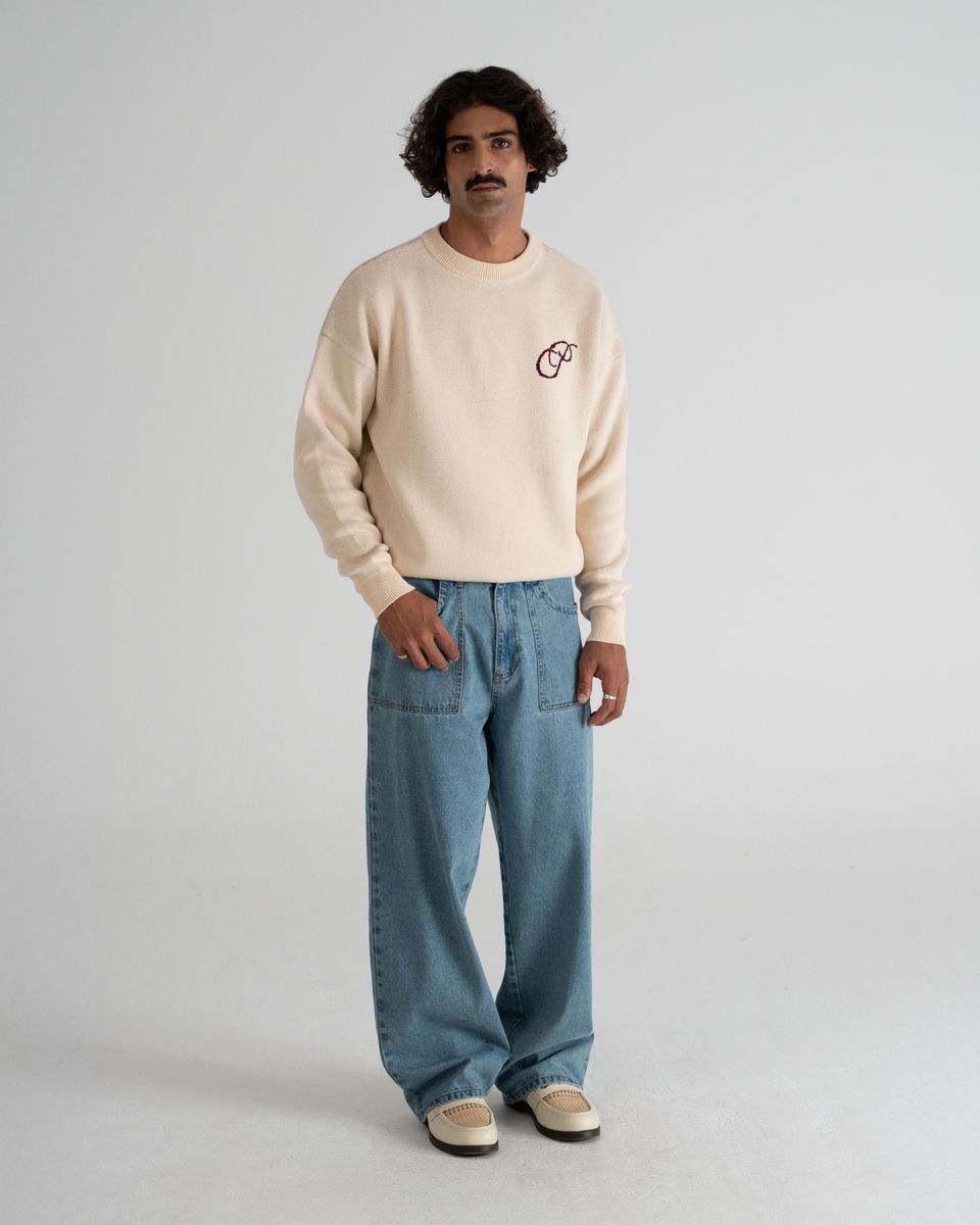 Initial Knit Sweater