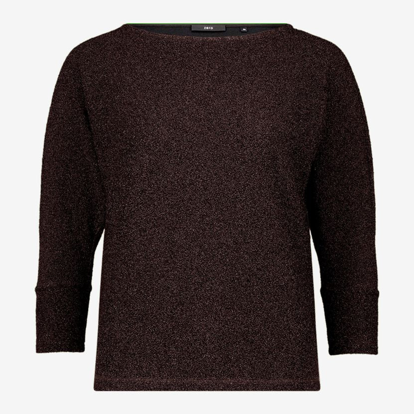 Damen Shirt 3/4 Arm mit Glitzer