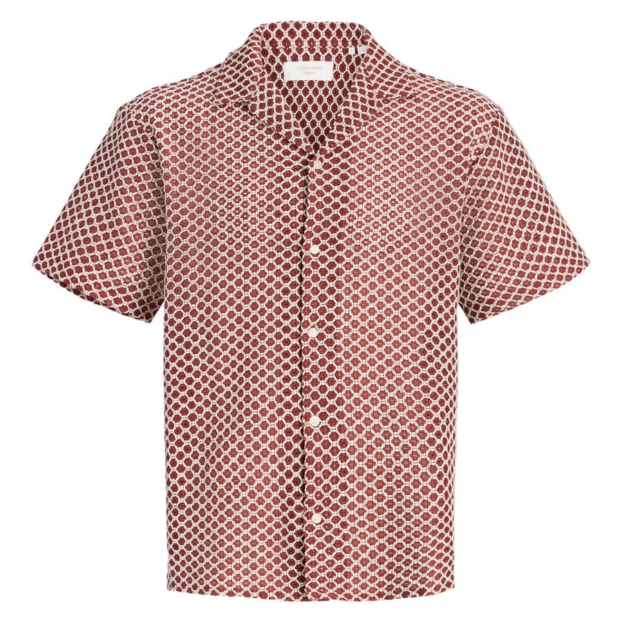 JORMONTAUK CROCHET SHIRT SS SA26 LN