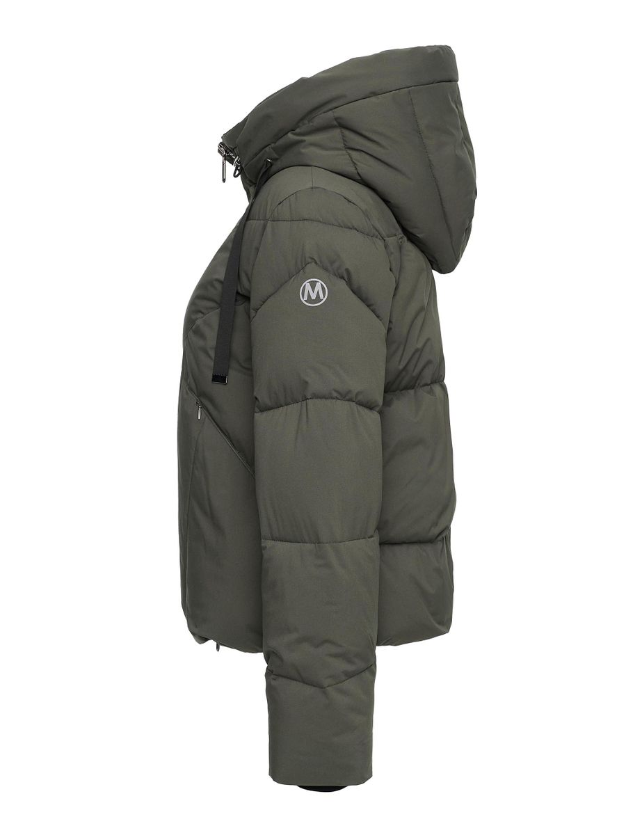Kurze
Fakedown-Rainwearjacke