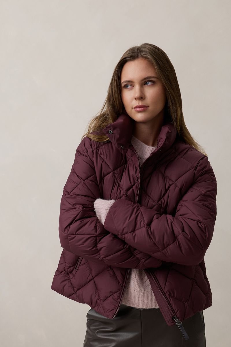 Steppjacke
Rhombenstepp