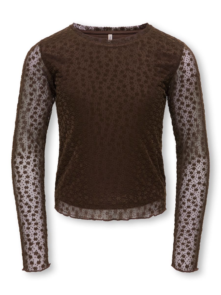 KOGTONYA LS LACE TOP JRS GRL