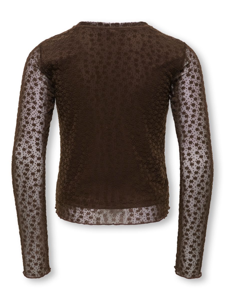 KOGTONYA LS LACE TOP JRS GRL