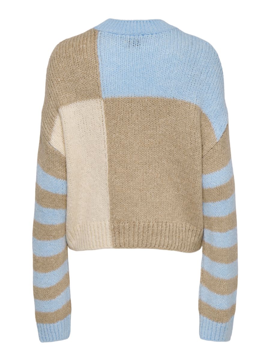 JDYKILIAN L/S O-NECK MIX PULLOVER KNT