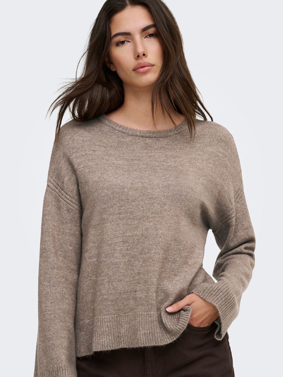 ONLTALIO LS O-NECK BF KNT