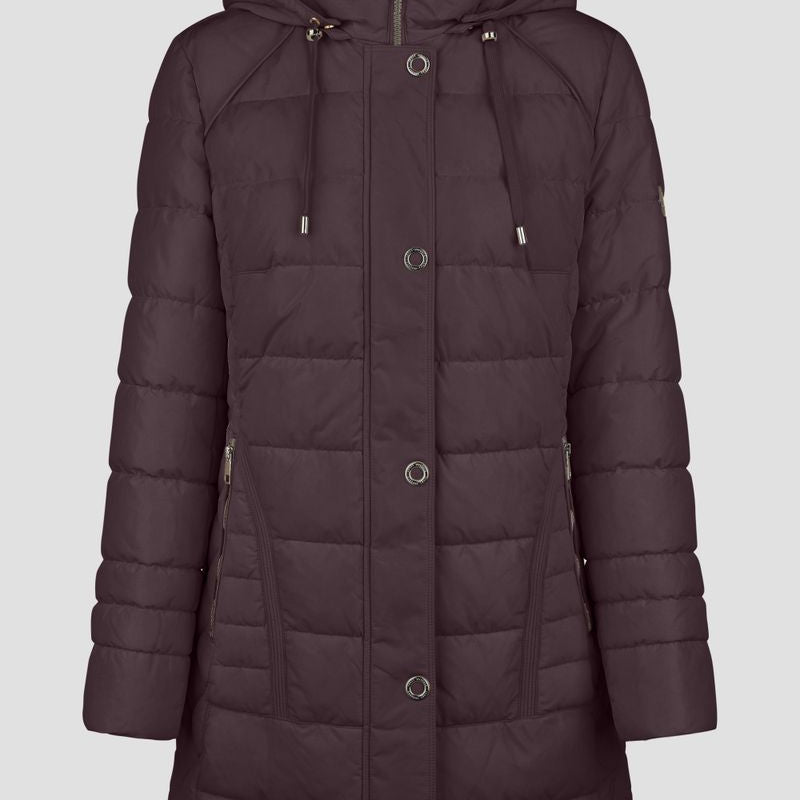 Jacke Down Free mit Kapuze ohne Webpelz