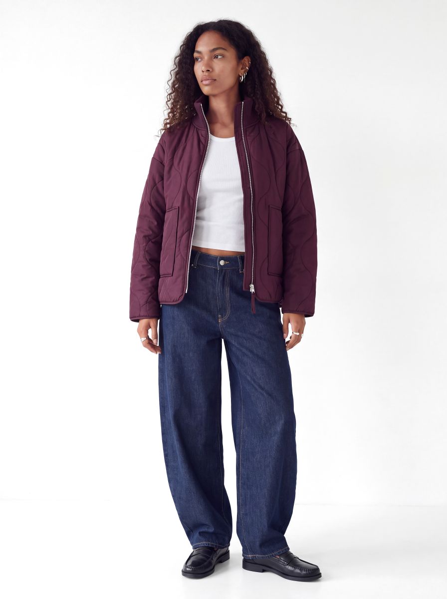 JXSERENA MID QUILTED JACKET OTW SN