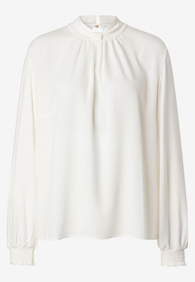 Bluse mit Jerseyärmeln