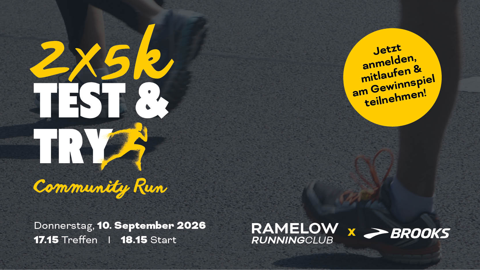 Running Event mit Brooks in Heide