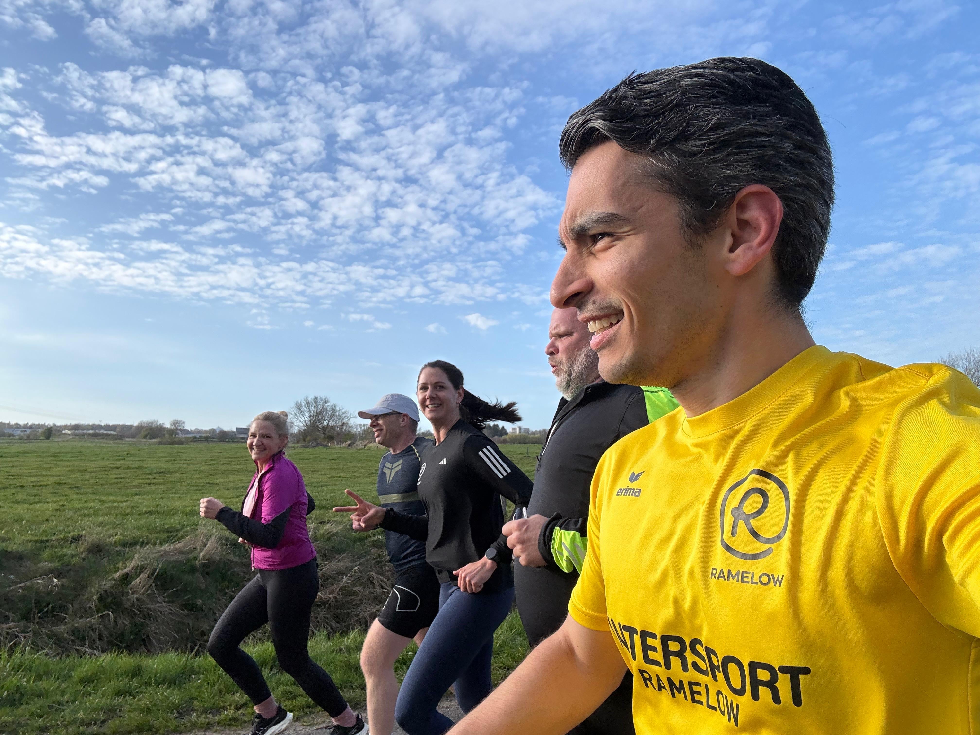 Mach mit beim Ramelow Running Club in Heide