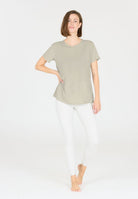 Lizzy W Slub S/S Tee