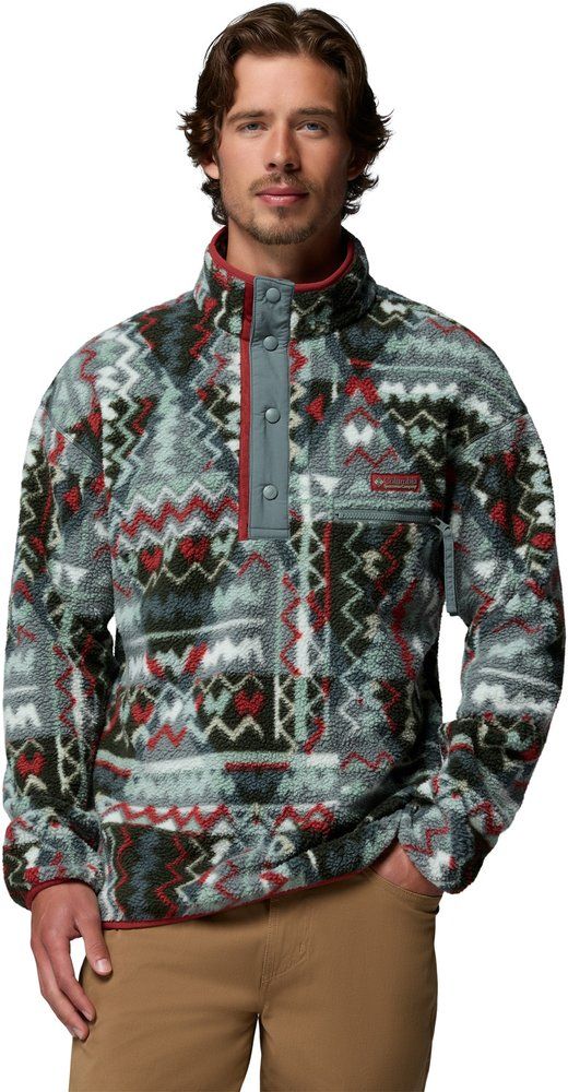 Helvetia II Printed Half Snap Flee