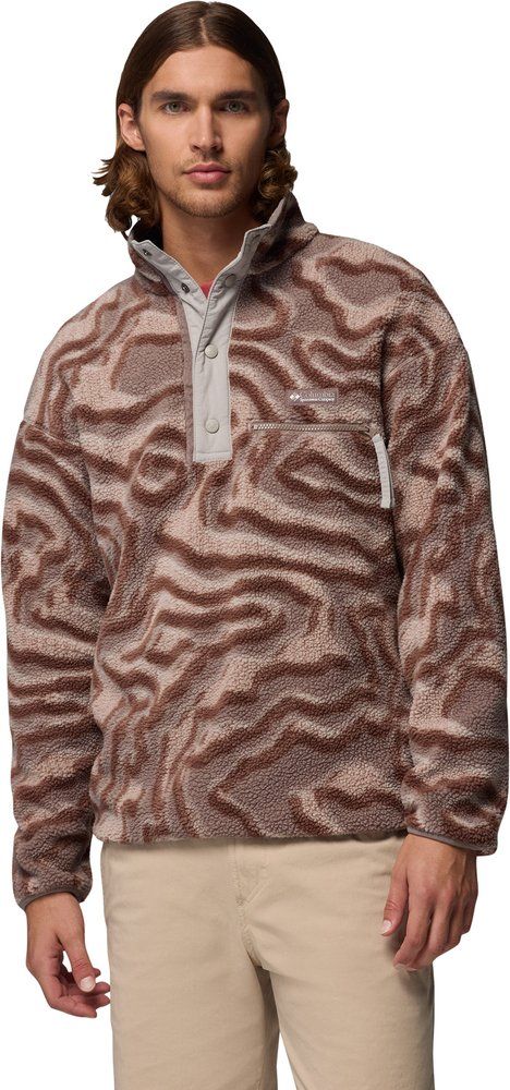 Helvetia II Printed Half Snap Flee
