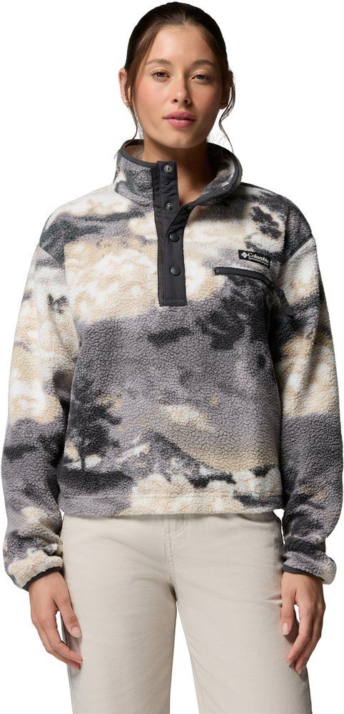 Helvetia II Printed Cropped Half Sn