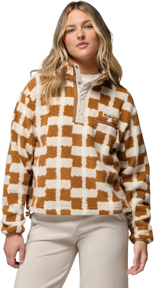 Helvetia II Printed Cropped Half Sn