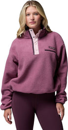COLUMBIA Damen Rolli Helvetia II Cropped Half Snap Fleec