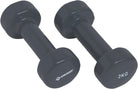 SCHILDKRÖT FITNESS Schildkröt VINYL HANTEL Set, 2x 2,0kg (grey), in 4C-Box, M-2022