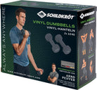 SCHILDKRÖT FITNESS Schildkröt VINYL HANTEL Set, 2x 2,0kg (grey), in 4C-Box, M-2022