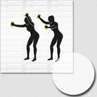 SCHILDKRÖT FITNESS Schildkröt VINYL HANTEL Set, 2x 2,0kg (grey), in 4C-Box, M-2022