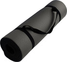 SCHILDKRÖT FITNESS Matte Schildkröt FITNESSMATTE, (10mm, anthracite), mit Tragegurt, M-2022