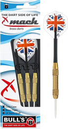 BULL'S Dartpfeil Mach Steel Dart