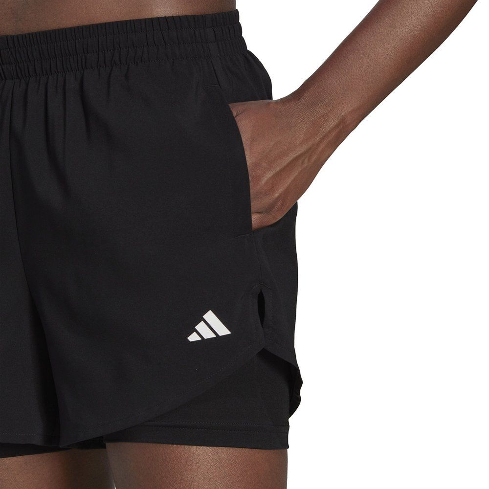 ADIDAS Damen Shorts AEROREADY Made for Training Minimal Two-in-One