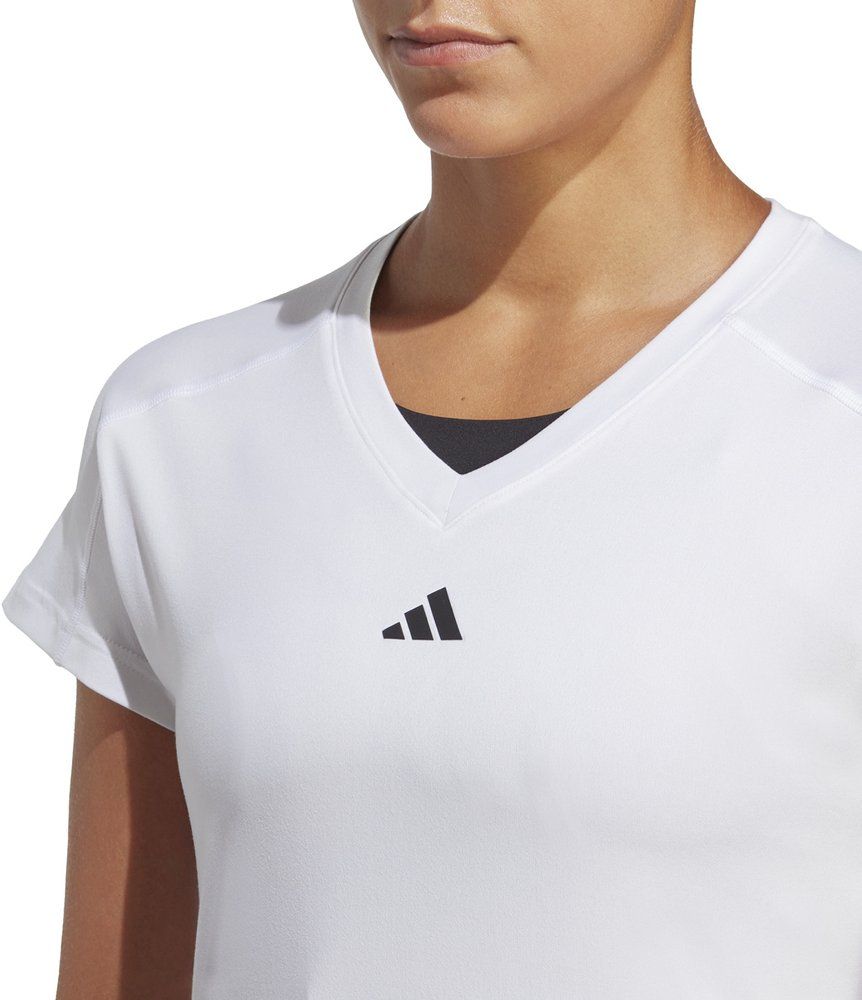 ADIDAS Damen Shirt AEROREADY Train Essentials Minimal Branding V-Neck