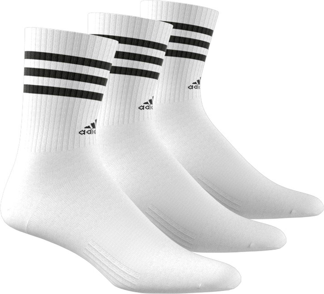 ADIDAS Herren Socken 3-Streifen Cushioned Crew, 3 Paar