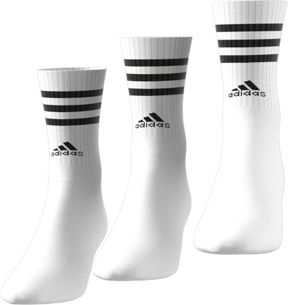 ADIDAS Herren Socken 3-Streifen Cushioned Crew, 3 Paar