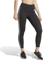 ADIDAS Damen Tight Train Essentials 3-Streifen High-Waisted