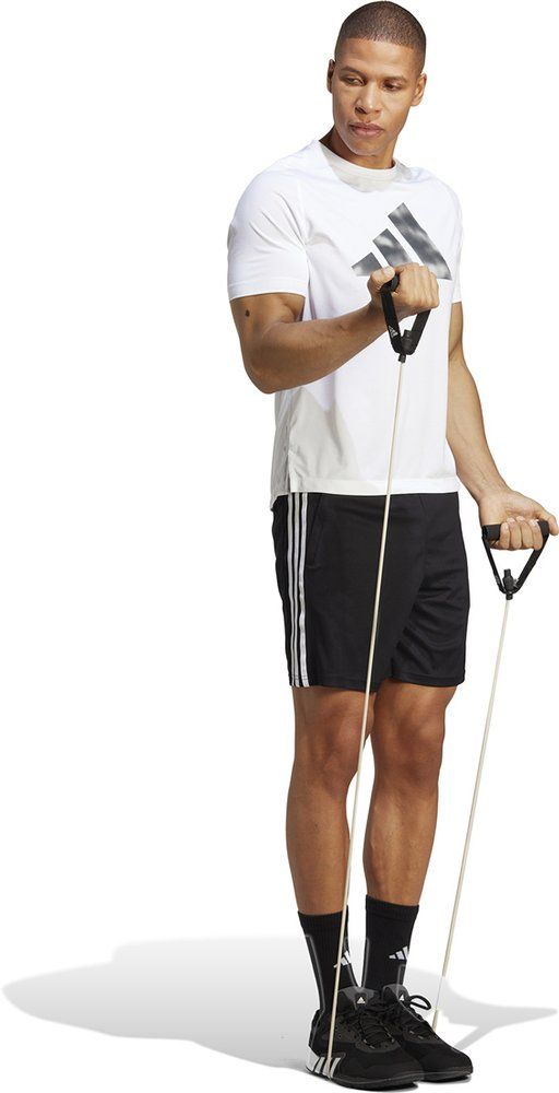 ADIDAS Herren Shorts Train Essentials Piqué 3-Streifen
