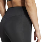 ADIDAS Damen Tight Optime Essentials Stash Pocket Full-Length